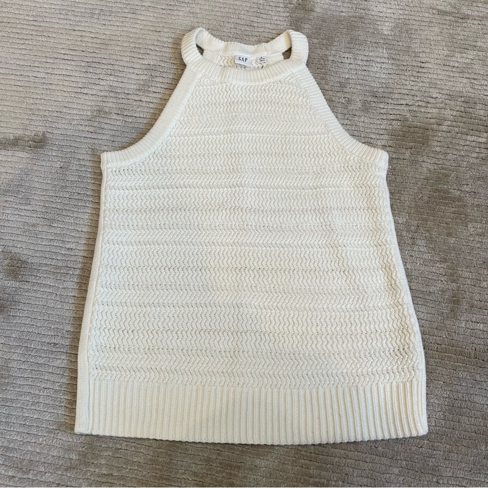 GAP High-Neck Sweater Tank Top - Picture 2 of 10